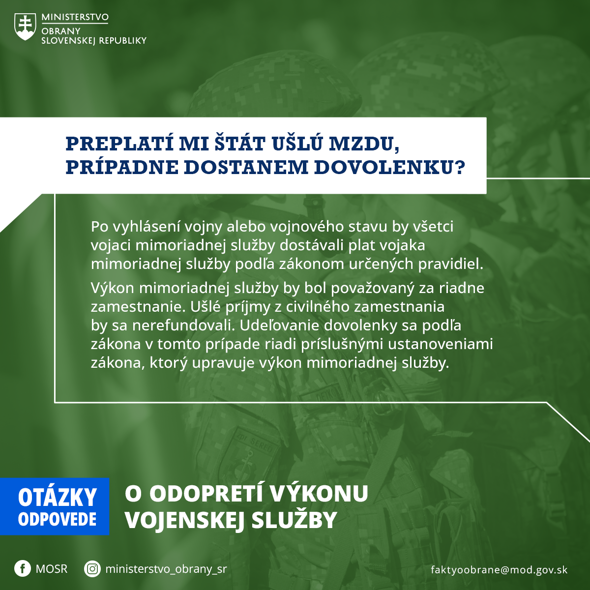 preplatí štát ušlú mzdu?