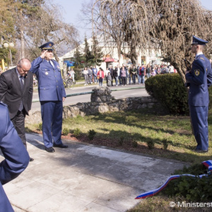 Minister Gajdoš si pripomenul 74. výročie oslobodenia Zlatých Moraviec