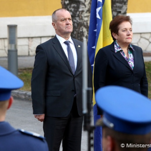 Minister obrany SR Peter Gajdoš rokoval v Sarajeve s ministerkou obrany Bosny a Hercegoviny Marinou Pendeš
