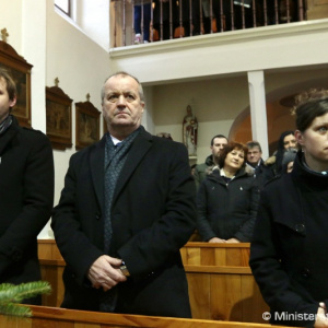 Minister Gajdoš si uctil pamiatku obetí vypálených obcí Kľak a Ostrý Grúň