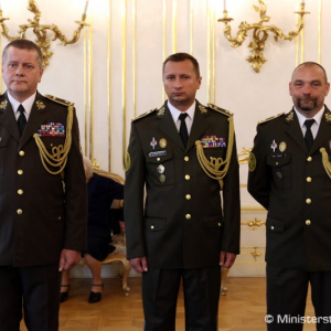 Ozbrojené sily majú troch nových brigádnych generálov
