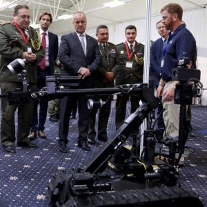 Minister obrany Peter Gajdoš otvoril 5. ročník výstavy NATO EOD Demonstrations and Trials 