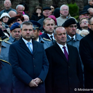 Minister Gajdoš si uctil hrdinov Karpatsko-duklianskej operácie