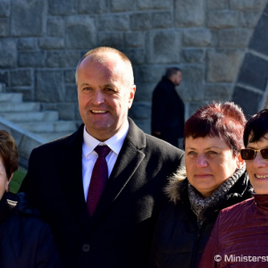 Minister Gajdoš si uctil hrdinov Karpatsko-duklianskej operácie