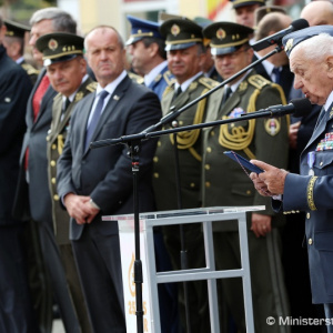 P. Gajdoš: Naším cieľom je, aby naše mladé ozbrojené sily boli aj moderné, v deň ozbrojených síl patrí moje poďakovanie všetkým vojakom
