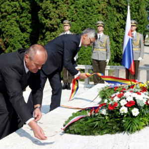 Minister Gajdoš sa zúčastnil na oslavách 74. výročia SNP v Banskej Bystrici