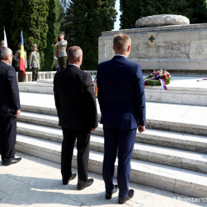 Minister Gajdoš sa zúčastnil na oslavách 74. výročia SNP v Banskej Bystrici