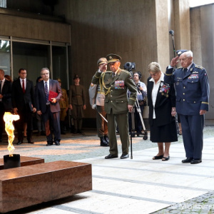 Minister Gajdoš sa zúčastnil na oslavách 74. výročia SNP v Banskej Bystrici