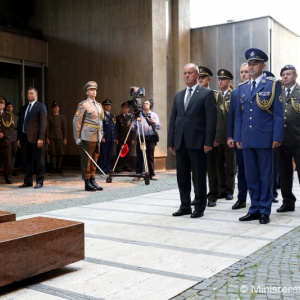 Minister Gajdoš sa zúčastnil na oslavách 74. výročia SNP v Banskej Bystrici