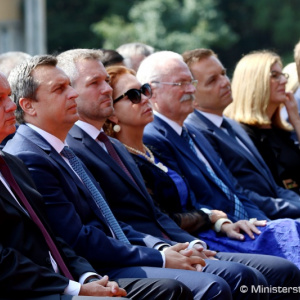 Minister Gajdoš sa zúčastnil na oslavách 74. výročia SNP v Banskej Bystrici