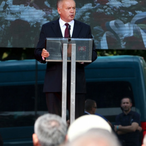 Minister Gajdoš sa zúčastnil na oslavách 74. výročia SNP v Banskej Bystrici