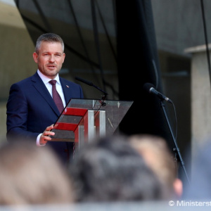 Minister Gajdoš sa zúčastnil na oslavách 74. výročia SNP v Banskej Bystrici