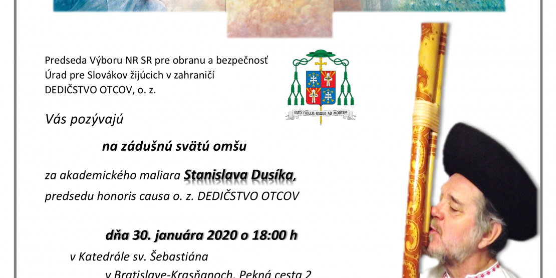 Zádušná sv.  omša za Stanislava Dusíka