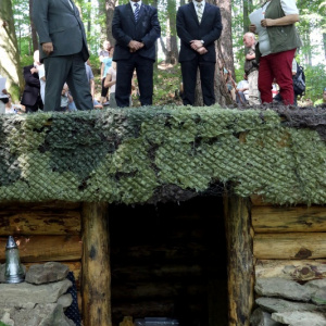 P. Gajdoš: Zrekonštruovaný partizánsky bunker nad obcou Malinová bude občanom pripomínať, že sloboda nebola zadarmo