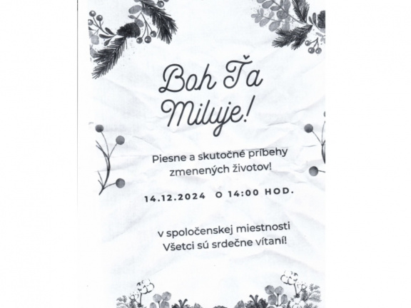 Graus_Boh ťa miluje