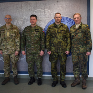 Velitelia MND-C, MNC NE, NFIU SVK a zástupca veliteľa NFIU SVK