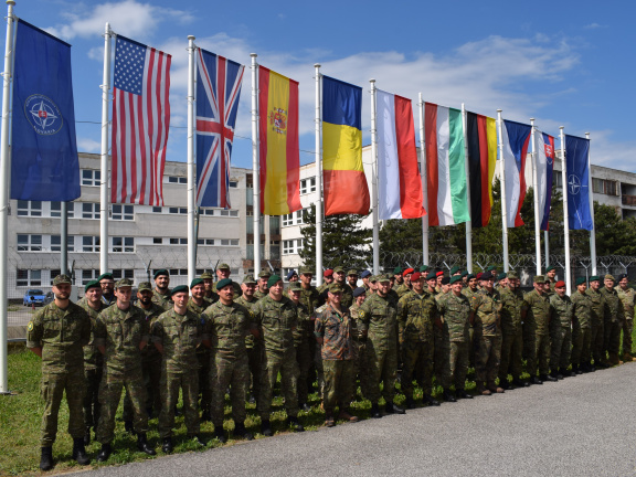 Nastúpená jednotka NFIU SVK a evaluačným tím