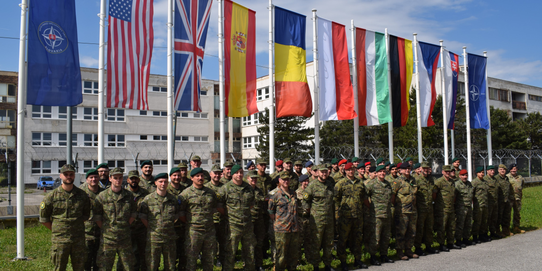 Nastúpená jednotka NFIU SVK a evaluačným tím