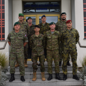 Návšteva z MNBD TF s príslušníkmi NFIU SVK
