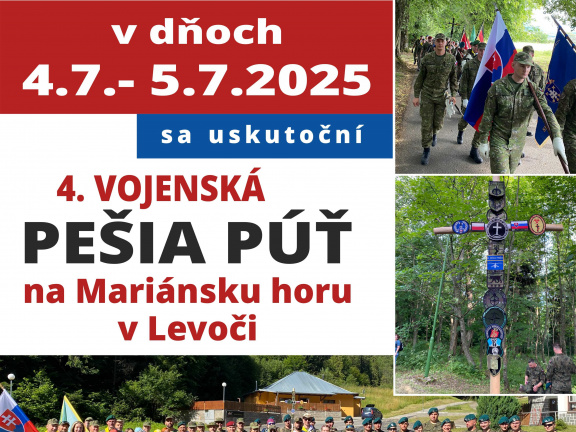 plagát Levoča 4. pešia púť