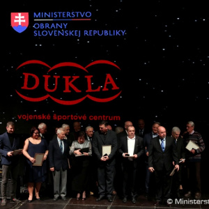 Vojenské športové centrum Dukla Banská Bystrica ocenilo najlepších športovcov za rok 2017