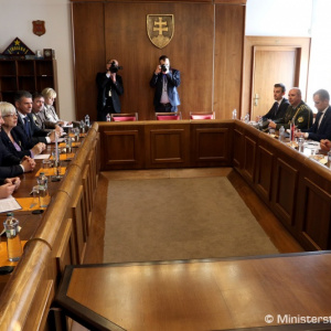 Spolupráca Slovenska a Maďarska v oblasti obrany je nadštandardná, zhodli sa ministri Gajdoš a Simicskó