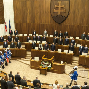 Slávnostné zasadnutie Národnej rady SR pri príležitosti 25. výročie prijatia Ústavy SR