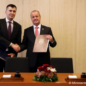 Minister obrany P. Gajdoš podpísal dohodu so srbským kolegom Z. Djordjevičom 
