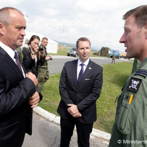P. Gajdoš: V rámci cvičenia Slovak Hawk si piloti zvyšujú bojovú kvalifikáciu aj komunikáciu v operačnom jazyku