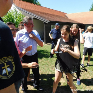 Slovenské deti spoznávali Slovinsko