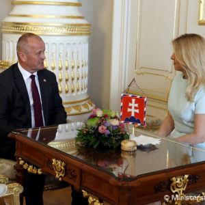 Minister Gajdoš informoval prezidentku SR Z. Čaputovú o aktuálnych úlohách rezortu obrany